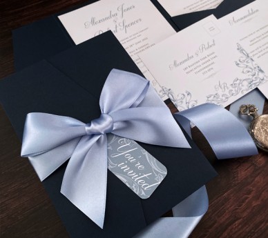 Rococo in Navy