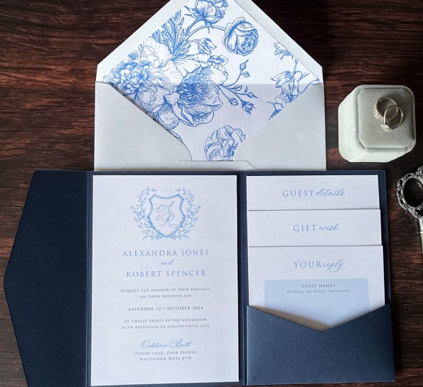 Pretty Crest in Blues