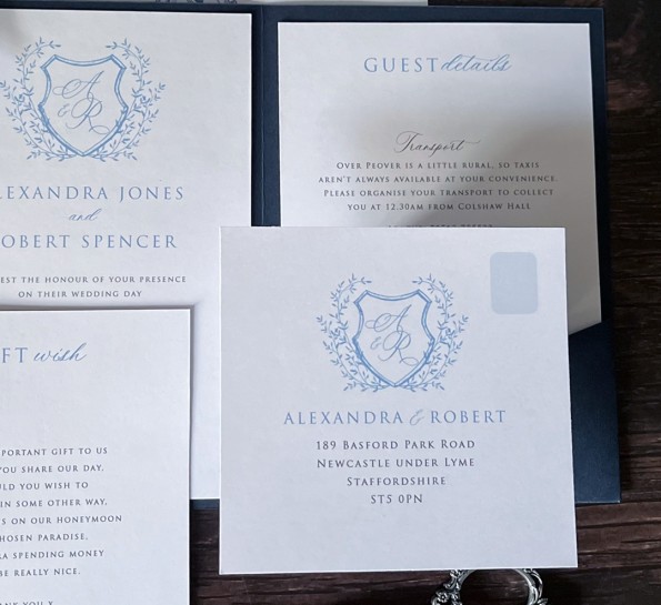 Pretty Crest in Blues