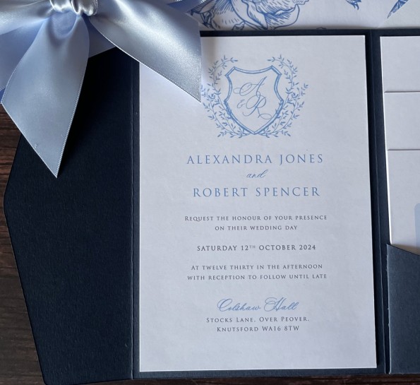 Pretty Crest in Blues