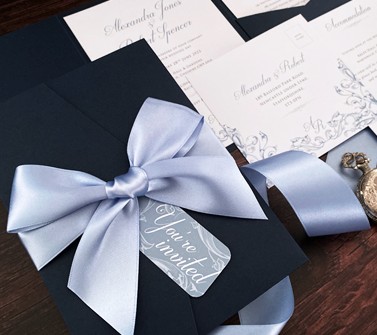 Rococo in Navy