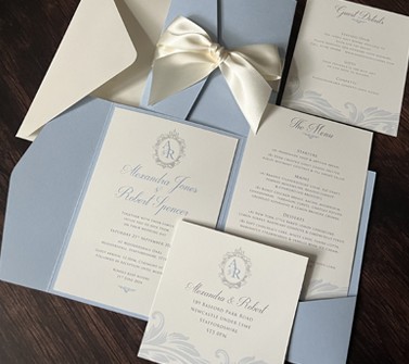 Baby Blue Boutique Bride