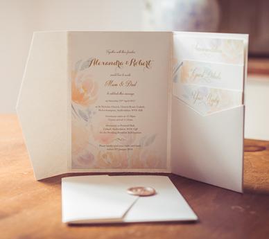 Ivory Watercolour Floral